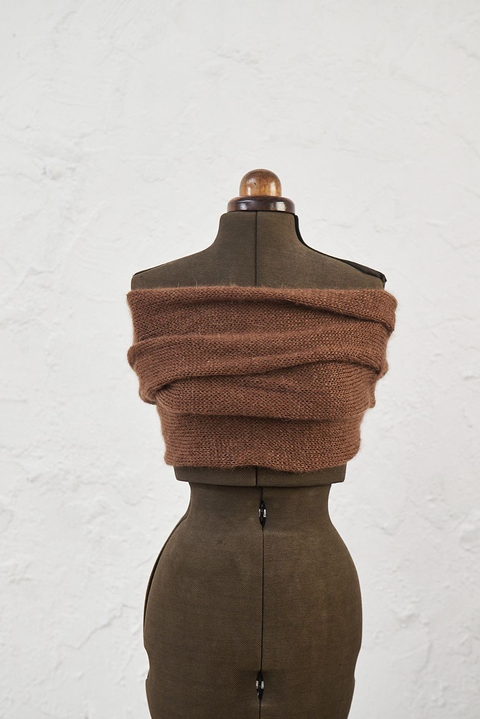 Estola cerrada mohair